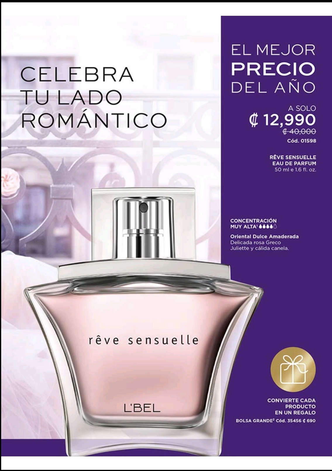 Perfume réve sensuelle